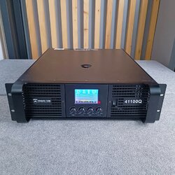 PROEUROTECH 41100Q POWERAMP4CH รุ่นใหม่มีจอ เพาเวอร์แอมป์ 4ch เครื่องขยายเสียง กำลังขยาย 1100 วัตต์ 41100 Q เอไอ-ไพศาล