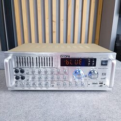 GXL KB-1011BC แอมป์+บูลทูส สีเงิน แอมป์ขยายเสียง แอมป์คาราโอเกะ KB 1011BC KB1011BC เอไอ-ไพศาล