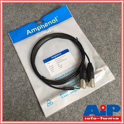 2เมตร AMPHENOL สายTR-ST-XLRผู้x2 2M CA54-0404-WB-002 สายสัญญาณ สายสัญญาณเสียง สายเสียบมิกซ์ เอไอ-ไพศาล