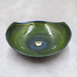 Ceramikplus No.CST-072BHA อ่างล้างหน้าเซรามิคแบบลอย อ่างล้างมือเซรามิกแบบวางบนเคาน์เตอร์ อ่างสปา (Ceramic Washbasin Sink)