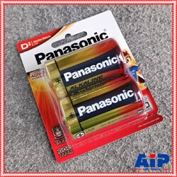 แพ็ค2ก้อน PANASONIC LR20T/2B ถ่านอัลคาไลท์ size D ALKALINE BATTERY 1.5V ถ่านก้อนใหญ่ LR20T 2B LR 20 T เอไอ-ไพศาล +++
