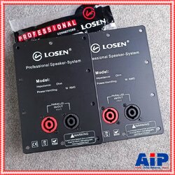 แพ็ค2อัน ลดล้างสต็อค LOSEN LF-61022 แท็ปลำโพงซับเบส แท็ปสเปคคอนx2 12x17cm. แท็ปหลังตู้ลำโพง แท็ปลำโพง SPEAKON เอไอ-ไพศาล