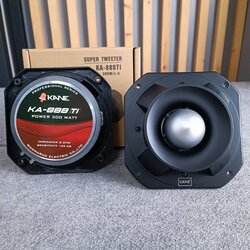 1ดอก KANE KA-888TI ลำโพงจรวด หน้ากากเดิม วอยซ์ไทยเทเนียม ลำโพงแหลมจรวด ทวิตเตอร์หัวจรวด คาเนะ รุ่น KA 888TI KA888TI เอไอ-ไพศาล