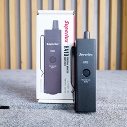 SUPERLUX HA-1D in-ear monitor amplifier เครื่องขยายเสียงสำหรับหูฟังมอนิเตอร์ เครื่องช่วยฟัง หูฟังMonitor เครื่องเสียบหูฟัง HA 1D ซุปเปอร์ลักซ์ HA1D เอไอ-ไพศาล