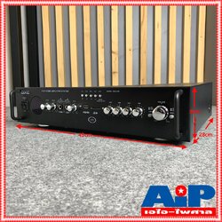 GXL GLA-810 แอมป์ บูลทูธ แอมป์ขยายเสียง ใช้ได้ทั้งไฟบ้าน / ไฟรถ DC12V แอมป์ แอมป์เครื่องเสียง เครื่องขยายเสียง GLA810 GLA 810 เอไอ-ไพศาล