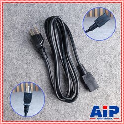 1.8เมตร สายAC COM 3XSVT 18awg สายไฟ สาย ไฟคอม AC POWERAMP SJT เอไอ-ไพศาล