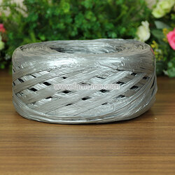 เชือกฟางสีเทา ชนิดเส้นกลาง