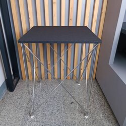 แถมถุงเก็บขาโต๊ะ โต๊ะรุ่น ECO V2 60x60 สูง60 สีดำ ปรับระดับขาได้ โต๊ะวางขาสแตนเลส ขนาดประมาณ 60x60 สูง60เซนติเมตร สีดำ (ขาสามารถพับเก็บได้) โต๊ะอเนกประสงค์ โต๊ะวางมิกซ์ ชั้นวางเครื่องเสียง เอไอ-ไพศาล