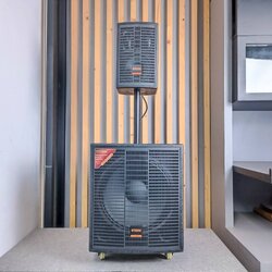 STORM PAB-3615MS สีดำ ชุดลำโพง ซับ15นิ้ว กลาง6นิ้ว พร้อมไมค์ลอย ชาร์จแบตได้ บลูทูธ PAB 3615MS ลำโพงแอคทีฟ PAB3615MS เอไอ-ไพศาล