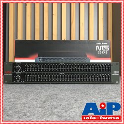 NTS 231XS EQ อีคิว อีคิวปรับเสียง อีคิวแต่งเสียง Eqlizer 231 NTS อีคิวอีควอไลเซอร์31ช่อง เอไอ-ไพศาล NTS เครื่องปรับแต่งสภาพเสียง EQUALIZER 231 XS