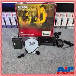 SHURE SVX14TH/PGA31-Q12 ไมค์คาดหัว ไมค์ลอย ไมโครโฟนไร้สายแบบคาดศรีษะเดี่ยว ย่าน UHF คลื่นความถี่ 748-758 MHz SVX 14 TH / PGA 31 Q 12 SVX14TH/PGAQ12 เอไอ-ไพศาล +++