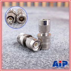 1อัน P.TNCท้ายปลั๊กเครื่องส่งเกลียว (PL259) ปลั๊กTNCตัวผู้ ท้าย แจ็คPL-259แบบเกลียว หัวแปลงP.TNC-J.PL259 เอไอ-ไพศาล
