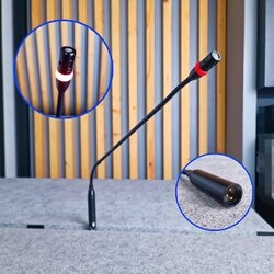 เฉพาะก้านไมค์ NPE GN-250 ก้านไมค์ประชุมคออ่อน GN250 ก้านไมค์ ใช้กับ CF-50C CF-50D อะไหล่ไมค์ประชุม GN 250 เอไอ-ไพศาล