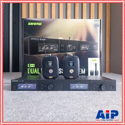 SHURE SLXD14DA-M55 ชุดเครื่องรับ/ส่งไร้สายดิจิตอล แบบ UHF ชุดไมโครโฟนไร้สายระบบดิจิตอล ชุดไมโครโฟนไร้สายแบบพกพา Shure SLXD14DA M55 SLXD14DAM55 เอไอ-ไพศาล +++