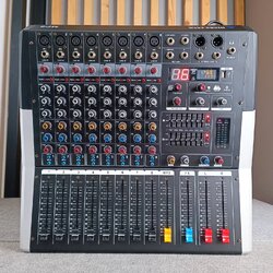 MICROTECH MP-8 powermixer เพาเวอร์มิกเซอร์ 8 ช่อง เอฟเฟคแท้ ไมโครเทค MICROTECH MICRO TECH MP 8 MP8 เอไอ-ไพศาล