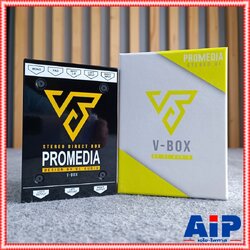 V BOX Stereo Pro-Media ตัวกรองสัญญาณเสียง อุปกรณ์เปิดเพลงมือถือไอโฟนไอแพดโน๊ตบุ้คซาวด์การ์ด กล่องสัญญาณเสียง เอไอ-ไพศาล