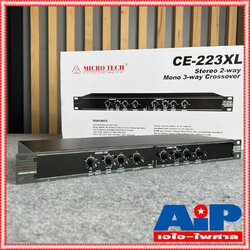 MICROTECH CE-223XL crossover MICRO TECH CE223XL ครอสโอเวอร์ CE 223 XL CE223 CE-223 ครอส3ทาง ครอส 2ทาง ครอสตัดเสียง ไมโครเทค เอไอ-ไพศาล