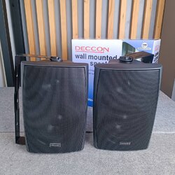 1 คู่ สีดำ DECCON sern-65B ตู้ลำโพง แขวน 6นิ้ว sern65 B sern 65 ตู้ ลำโพง ติดผนัง เอไอ-ไพศาล