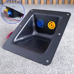 JH-7317 แท็ปลำโพงเบ้าหลุม กันฝน พร้อมขั้ว พร้อมสาย ความยาว45เซนติเมตร แท็ปหลังลำโพง สเปคคอนคู่ เอไอ-ไพศาล