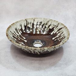 Ceramikplus No.CST-100RSA อ่างล้างหน้าเซรามิคแบบลอย อ่างล้างมือเซรามิกแบบวางบนเคาน์เตอร์ อ่างสปา (Ceramic Washbasin Sink)