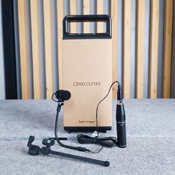 (พร้อมขาหนีบ GUITAR ) BEHRINGER รุ่น CB-100 ไมค์จ่อเครื่องดนตรี CB100 ไมโครโฟนสำหรับห้องบันทึกเสียง CB 100 ไมค์ห้องอัด เอไอ-ไพศาล