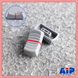 ฝาครอบสไลด์ ALTO LIVE สีเทาแถบแดง NI07063 สไลด์เฟดเดอร์ สไลด์มิกเซอร์ ฝาครอบ เอไอ-ไพศาล