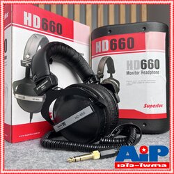 SUPERLUX HD660 หูฟัง HEADPHONE HD 660 หูฟัง ครอบหู มอนิเตอร์ HD-660 เอไอ-ไพศาล