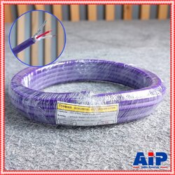 สีม่วง ขด5เมตร DYNACOM JSL-021 สายไมค์ST 6MM สายไมค์ สายไมค์สเตอริโอ JSL021 JSL 021 เอไอ-ไพศาล