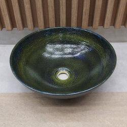 Ceramikplus No.CST-071RSA อ่างล้างหน้าเซรามิคแบบลอย อ่างล้างมือเซรามิกแบบวางบนเคาน์เตอร์ อ่างสปา (Ceramic Washbasin Sink)