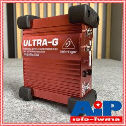 BEHRINGER GI100 ULTRA-G Direct Box กล่องกรองเสียง กล่องป้องกันเสียงรบกวน ตัวกรองเสียง กล่องDI GI 100 GI-100 ไดเร็คบ็อก +++