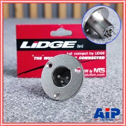1อัน LIDGE YM-046A XLR ติดแท่น กลม XLRติดแท่น YM046A YM 046A YM-046 ปลั๊ก CANNON กลม เอไอ-ไพศาล