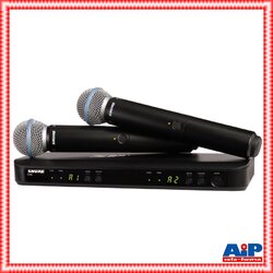 SHURE BLX288TH/B58 BETAไมค์ลอยคู่ ชุดไมค์ลอยมือถือคู่ ย่าน UHF BLX 288 TH/ B 58 BETA BLX288TH/B58BETA เอไอ-ไพศาล +++