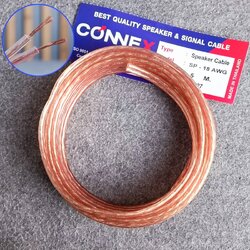 ขด5เมตร CONNEX SP-18AWG 2x1 mm สายลำโพงใส สายลำโพง 18awg สายต่อลำโพง ผลิตใน ประเทศไทย เอไอ-ไพศาล