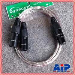 DYNACOM สายCANNONตัวเมียCANNONตัวผู้x2 J2049-4 ต่อY 1เมตร สายใส สายสัญญาณเสียง XLRตัวเมีย ออก XLRตัวผู้2หัว 1เมตร ยาว1เมตร XLRจะมีสีเงินและสีดำขึ้นกับล็อตการผลิต