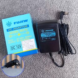 Adaptor FUJIW M21S 12V (ขั้ว +ใน -นอก) positive polarity 800mA มีเรคกูเลเตอร์ ให้ไฟเรียบ M 21 S อะแด๊บเตอร์