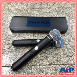 SHURE BLX288TH/B58-Q12 ไมค์ลอยคู่ ไมโครโฟนไร้สายแบบไมค์คู่ ย่าน UHF BLX 288 TH/B 58 Q 12 BLX288TH/B58-Q12 เอไอ-ไพศาล +++