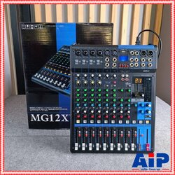 HOTROCK MG-12XU USB MIXER มิกซ์ มิกเซอร์ มิกซ์ฮอทร็อค เครื่องเสียง เครื่องปรับแต่งเสียง MIX MG12 XU MG 12XU เอไอ-ไพศาล