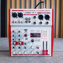 MYNPE MW-4 MIXER มิกเซอร์ 4 แชนแนล มิกซ์ เครื่องผสมสัญญาณเสียง MW4 MW 4 เอไอ-ไพศาล