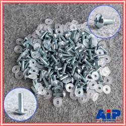 ถุง100ตัว น็อตยึด RACK / น็อตยึดไดร์เวอร์แหลม พร้อม แหวนรอง NR+R / น็อตยึดแร็ก น็อตสำหรับตู้แร็ค น็อตยึดเครื่องเสียง น็อต ยูนิตเสียงแหลม เอไอ-ไพศาล