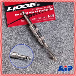 1อัน LIDGE YM-181 PHONE MONO ท้ายสปริง ปลั๊กไมค์โมโน YM181 YM 181 P.MIC MONO ปลั๊กโฟนโมโนท้ายสปริง เอไอ-ไพศาล