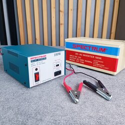 SPECTRUM 100W 12V INVERTER 100วัตต์ หม้อแปลงไฟจาก DC เป็นไฟ AC อินเวอร์เตอร์ หม้อแปลงไฟ DC 12V เครื่องแปลงไฟ เอไอ-ไพศาล