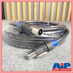 15เมตร เสริมเหล็ก สายลำโพง2x1.5 SPEAKON MITSUMI น้ำเงิน สายลำโพง สายลำโพงสำเร็จรูป สายลำโพงSPEAKONหัวท้าย สายลำโพงสเปคคอน เอไอ-ไพศาล