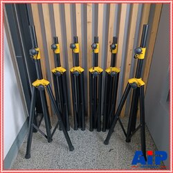 ยกลัง6ต้น NTS S-16 ขาตั้งลำโพง ข้อต่อเหล็กสีเหลือง ขาตั้งตู้ลำโพง NTS S 16 เอ็นทีเอส S16 ขาตั้งตู้ลำโพงแบบฐาน 3 ขา เอไอ-ไพศาล