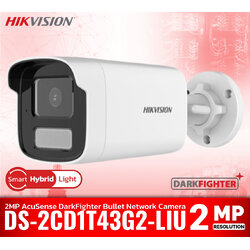 Hikvision DS-2CD1T43G2-LIU 2MP