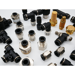 ชื่อเรียก ข้อต่อนิวแมติกหรือข้อต่อลม pneumatic fittings