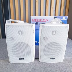 1 คู่ สีขาว DECCON sern-65W ตู้ลำโพงแขวน 6นิ้ว sern65W sern 65W ตู้ ลำโพง แขวนผนัง sern65 เอไอ-ไพศาล