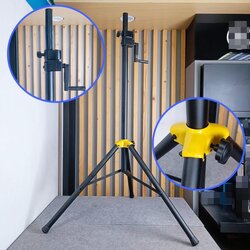 NTS SW-30 ขาลำโพงมีรอก แบบปรับระดับ ขาตั้ง มีรอก ขาตั้งลำโพง SW 30 เอ็นทีเอส SW30 เอไอ-ไพศาล