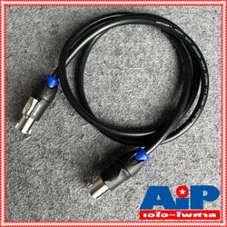 1.5เมตร เสริมเหล็ก สายลำโพง2x1.5 SPEAKON MITSUMI สีน้ำเงิน สายลำโพง สายลำโพงสำเร็จรูป สายลำโพงSPEAKONหัวท้าย สายลำโพงสเปคคอน เอไอ-ไพศาล