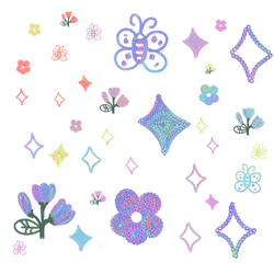 ไฟล์ตกแต่ง น้องผีเสื้อคล้องโซ่