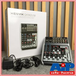 มิกเซอร์ BEHRINGER XENYX QX1002USB Mixer KLARK TEKNIK Multi-FX Processor and USB/Audio Interface QX-1002USB เอไอ-ไพศาล +++